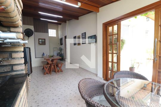Espaço Gourmet de casa à venda com 2 quartos, 136m² em Parque Novo Oratório, Santo André