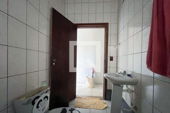 Banheiro - Salão de casa à venda com 3 quartos, 250m² em Nova Petrópolis, São Bernardo do Campo