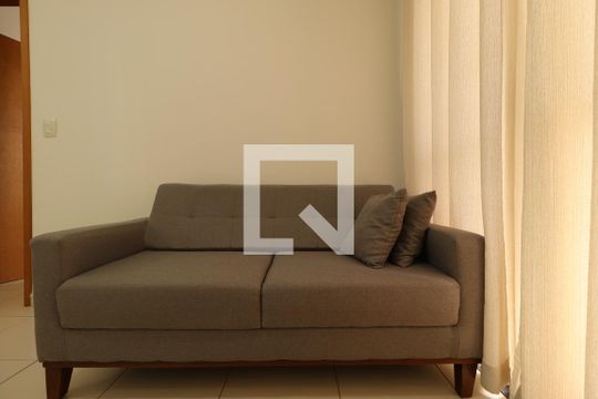 Sala de apartamento para alugar com 1 quarto, 54m² em Jardim Nova Alianca Sul, Ribeirão Preto