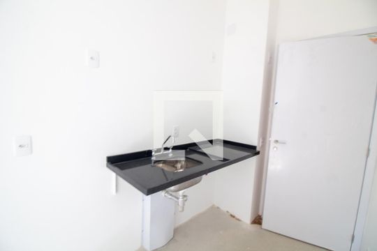 Cozinha de kitnet/studio à venda com 1 quarto, 28m² em Santo Amaro, São Paulo