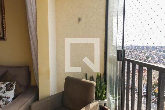 Varanda da Sala de apartamento à venda com 2 quartos, 48m² em Jardim Norma, São Paulo
