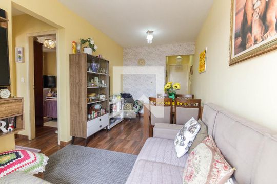 Sala de apartamento para alugar com 2 quartos, 48m² em Jardim Norma, São Paulo