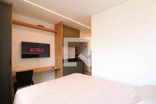Sala/Quarto de kitnet/studio para alugar com 1 quarto, 21m² em Lapa, São Paulo