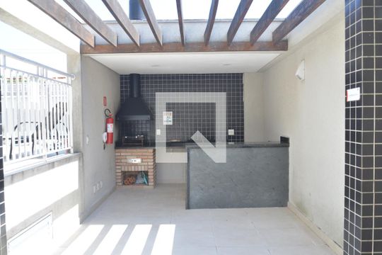 Área comum - Churrasqueira de apartamento à venda com 2 quartos, 63m² em Silveira, Santo André