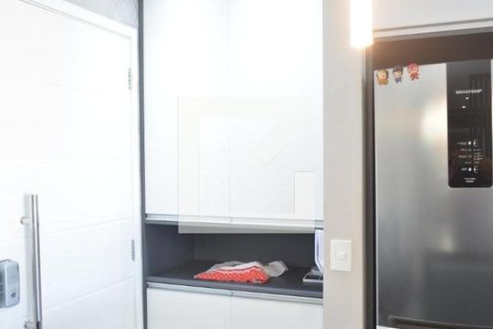 Cozinha de apartamento à venda com 2 quartos, 63m² em Silveira, Santo André