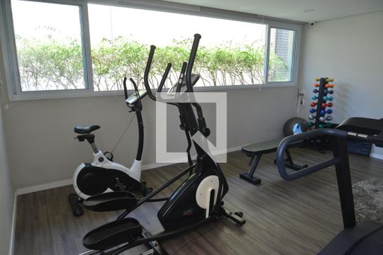 Área comum - Academia de apartamento à venda com 2 quartos, 63m² em Silveira, Santo André