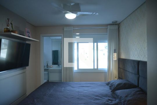 Quarto Suíte de apartamento à venda com 2 quartos, 63m² em Silveira, Santo André