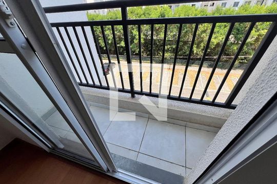 Varanda - Sala de apartamento para alugar com 2 quartos, 45m² em Jacarepaguá, Rio de Janeiro