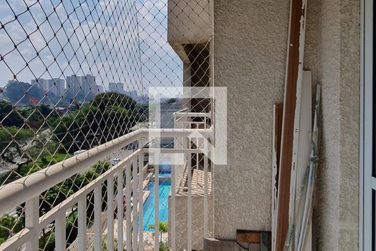 Varanda da Sala de apartamento à venda com 3 quartos, 58m² em Ferrazópolis, São Bernardo do Campo