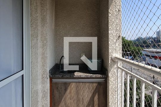 Varanda da Sala de apartamento à venda com 3 quartos, 58m² em Ferrazópolis, São Bernardo do Campo
