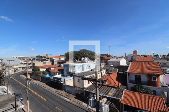 Vista da Sala de apartamento à venda com 3 quartos, 77m² em Vila Clarice, Santo André
