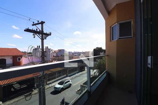 Varanda da Sala de apartamento à venda com 3 quartos, 77m² em Vila Clarice, Santo André