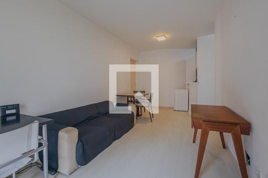 Sala de apartamento para alugar com 1 quarto, 43m² em Jardim Paulista, São Paulo