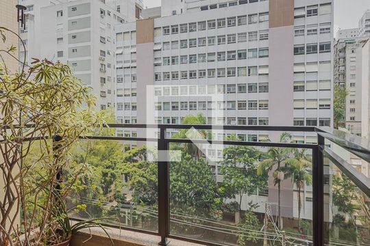 Varanda de apartamento para alugar com 1 quarto, 43m² em Jardim Paulista, São Paulo