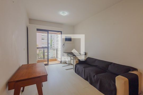 Sala de apartamento para alugar com 1 quarto, 43m² em Jardim Paulista, São Paulo