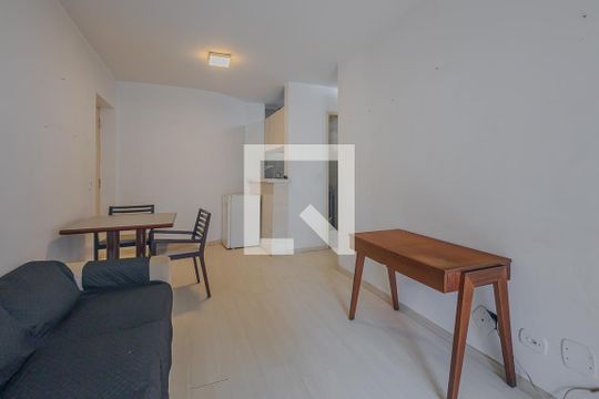 Sala de apartamento para alugar com 1 quarto, 43m² em Jardim Paulista, São Paulo