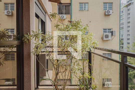 Varanda de apartamento para alugar com 1 quarto, 43m² em Jardim Paulista, São Paulo