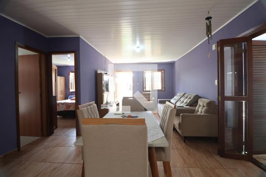 Sala Casa 2 de casa à venda com 4 quartos, 125m² em Fátima, Canoas