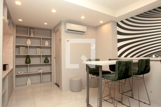 Área Comum - Cowork de kitnet/studio para alugar com 1 quarto, 35m² em Mont’serrat, Porto Alegre