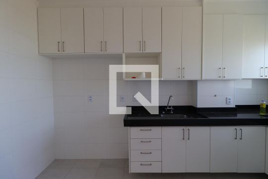 Cozinha de apartamento para alugar com 2 quartos, 49m² em Bonfim Paulista, Ribeirão Preto