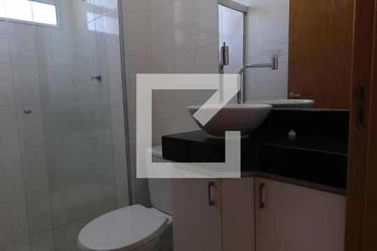 Banheiro de apartamento para alugar com 2 quartos, 49m² em Bonfim Paulista, Ribeirão Preto