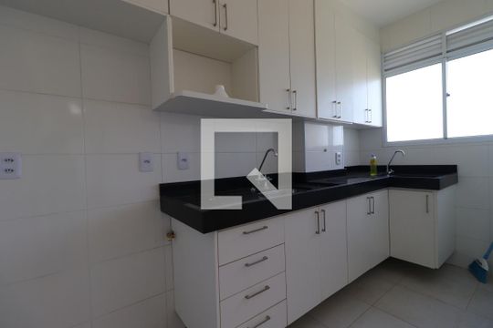 Cozinha de apartamento para alugar com 2 quartos, 49m² em Bonfim Paulista, Ribeirão Preto