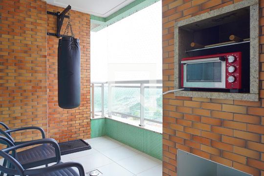 Sacada de apartamento para alugar com 3 quartos, 107m² em Trindade, Florianópolis