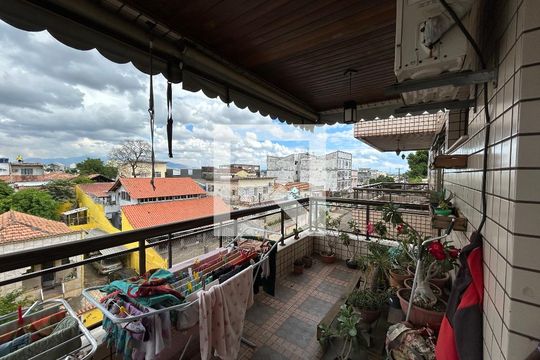 Varanda da Sala de apartamento para alugar com 2 quartos, 66m² em Osvaldo Cruz, Rio de Janeiro