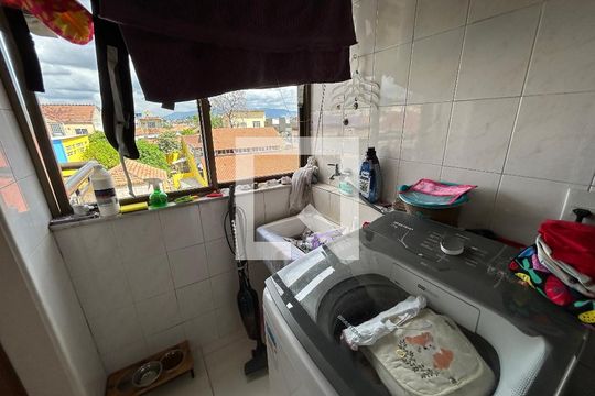 Área de Serviço de apartamento para alugar com 2 quartos, 66m² em Osvaldo Cruz, Rio de Janeiro
