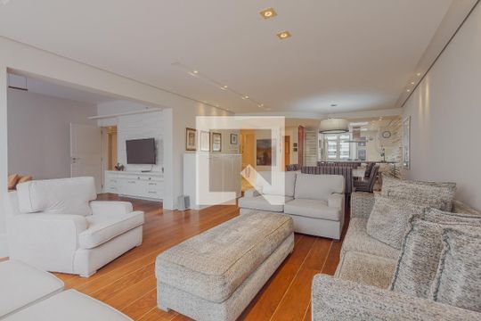 Sala de apartamento à venda com 3 quartos, 190m² em Paraíso, São Paulo