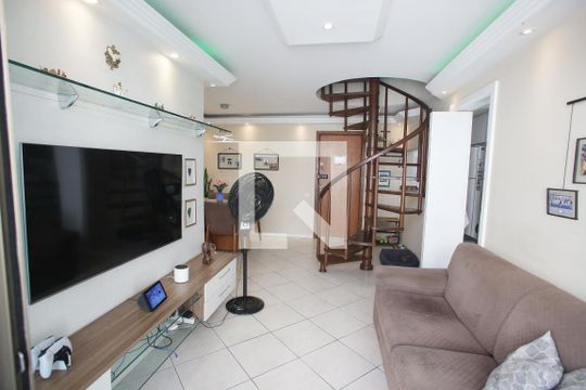 Sala de Estar de apartamento à venda com 4 quartos, 167m² em Freguesia (jacarepaguá), Rio de Janeiro
