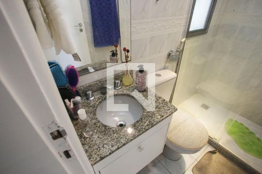 Banheiro da Suíte 2 de apartamento à venda com 4 quartos, 167m² em Freguesia (jacarepaguá), Rio de Janeiro