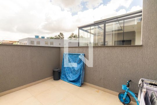 Varanda da Sala de apartamento à venda com 2 quartos, 45m² em Jardim Textil, São Paulo