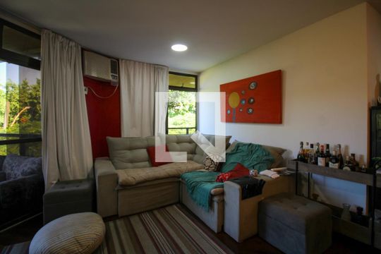Sala de apartamento à venda com 4 quartos, 173m² em Barra da Tijuca, Rio de Janeiro