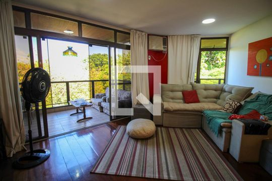 Sala de apartamento à venda com 4 quartos, 173m² em Barra da Tijuca, Rio de Janeiro
