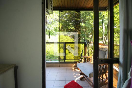 Vista da Suíte 1 para Varanda de apartamento à venda com 4 quartos, 173m² em Barra da Tijuca, Rio de Janeiro
