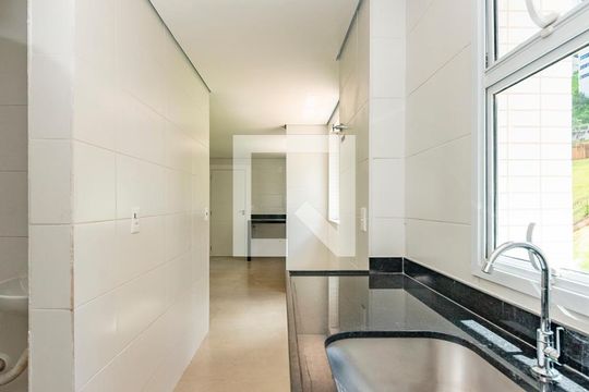 Área de Serviço de apartamento à venda com 4 quartos, 135m² em Luxemburgo, Belo Horizonte