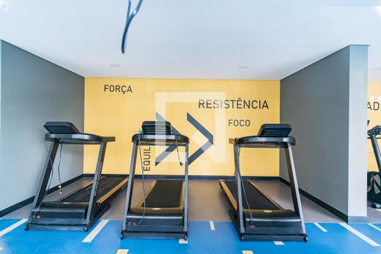 Área comum - Academia de apartamento para alugar com 1 quarto, 29m² em Jardim Prudência, São Paulo