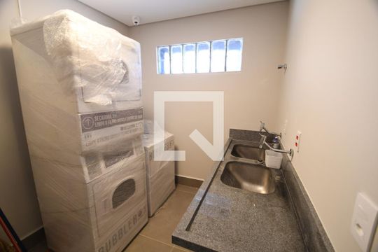Lavanderia de kitnet/studio para alugar com 1 quarto, 17m² em Cidade Universitária, Campinas
