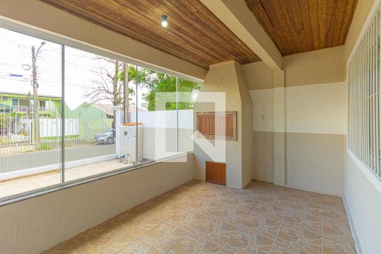 Varanda da Sala de casa à venda com 3 quartos, 100m² em Mato Grande, Canoas