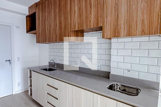 Cozinha de apartamento à venda com 1 quarto, 27m² em Mooca, São Paulo