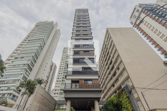 Fachada de apartamento à venda com 3 quartos, 104m² em Pinheiros, São Paulo