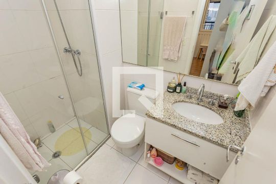 Banheiro de apartamento à venda com 2 quartos, 67m² em Sacomã, São Paulo