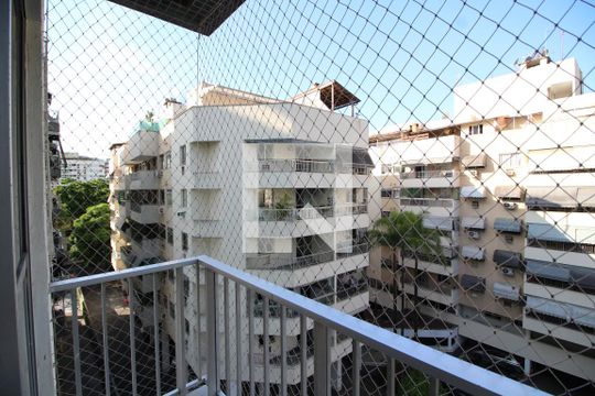 Varanda de apartamento à venda com 4 quartos, 96m² em Anil, Rio de Janeiro
