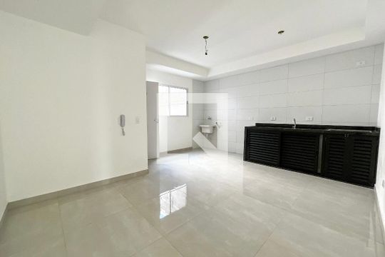 Sala/Cozinha de apartamento para alugar com 1 quarto, 26m² em São Domingos, São Paulo