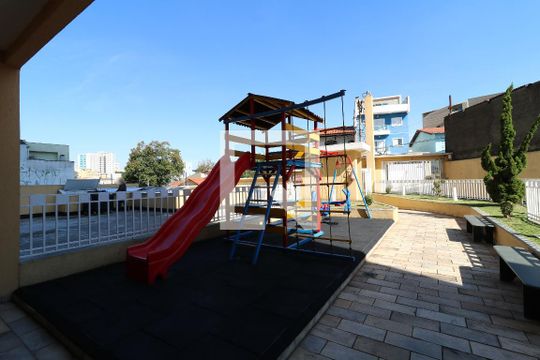 Área Comum - Playground de apartamento à venda com 2 quartos, 75m² em Vila Alto de Santo Andre, Santo André