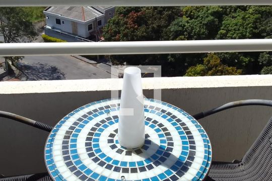 Varanda da Sala de apartamento à venda com 2 quartos, 75m² em Vila Alto de Santo Andre, Santo André