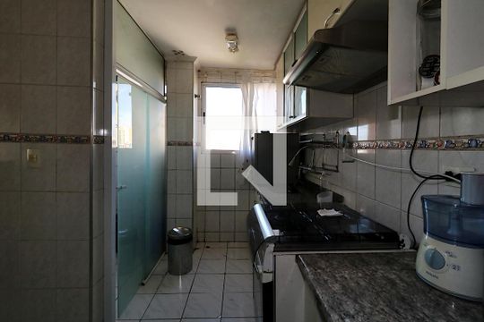 Cozinha de apartamento à venda com 2 quartos, 75m² em Vila Alto de Santo Andre, Santo André