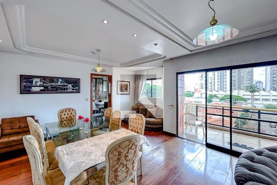 Sala de Jantar de apartamento à venda com 3 quartos, 200m² em Parque São Jorge, São Paulo