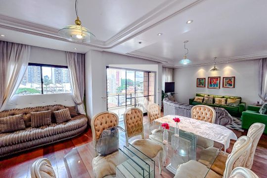 Sala de Jantar de apartamento à venda com 3 quartos, 200m² em Parque São Jorge, São Paulo